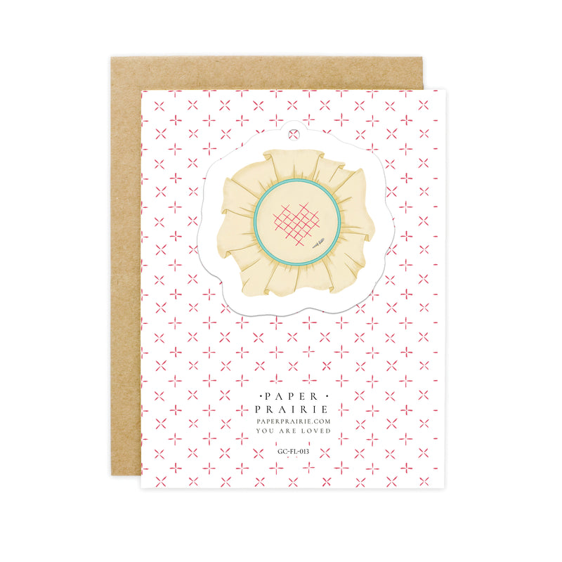 Stitched Together Friendship & Love Card