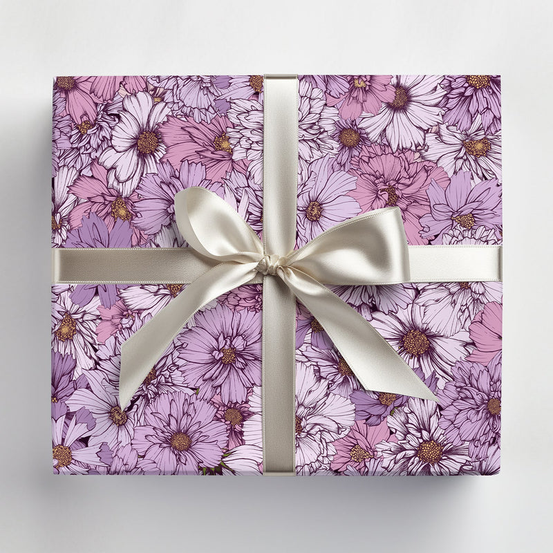 Cosmos Smash Gift Wrap