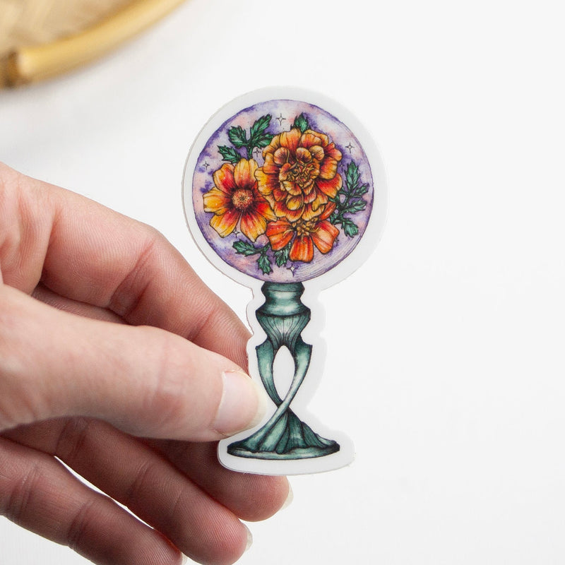 Mystic Marigold Vinyl Sticker 3"