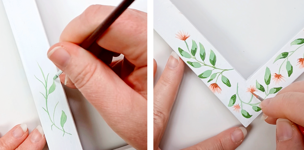 Handmade Gift: Hand Painted Frame – Paper Prairie
