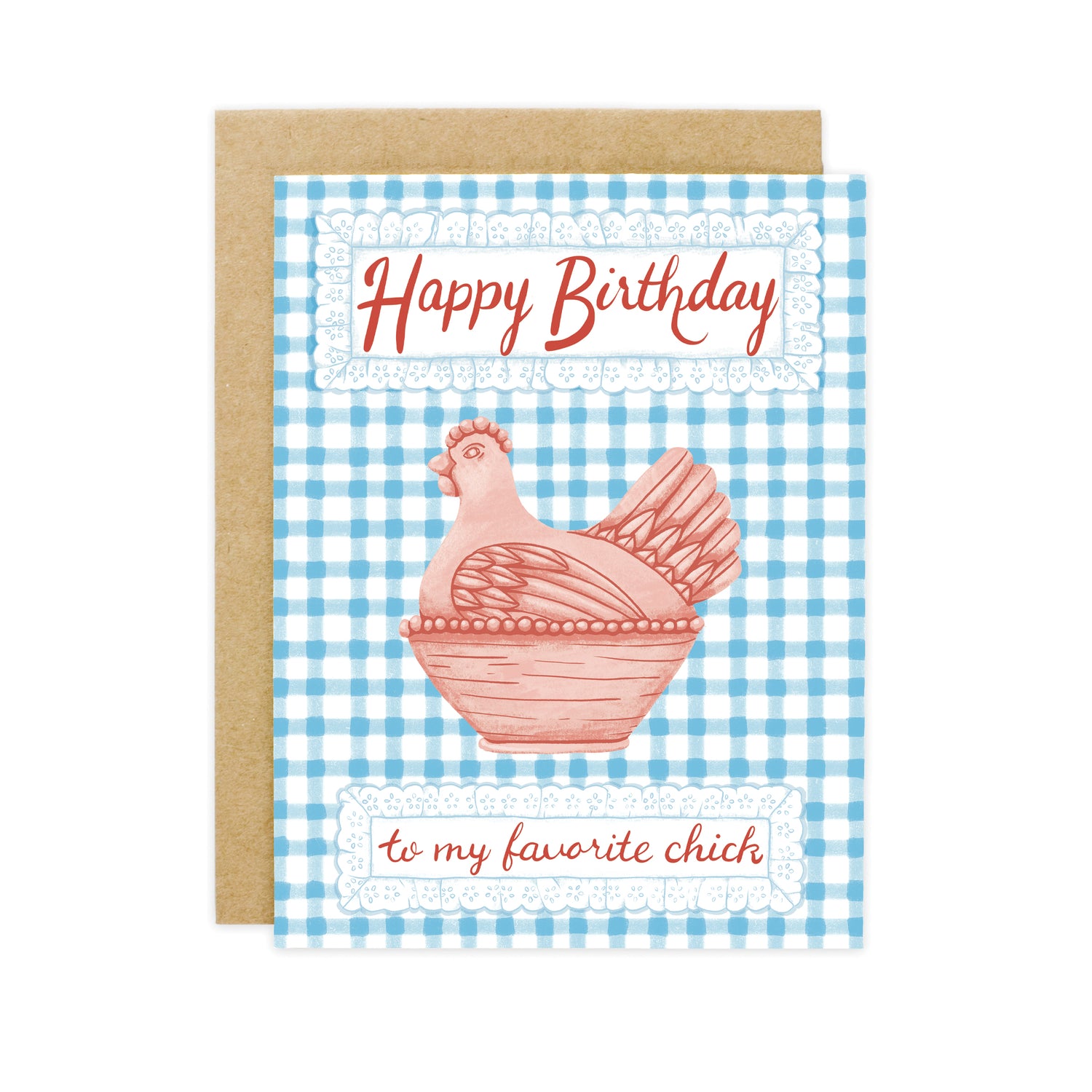 Favorite Chick Birthday Card