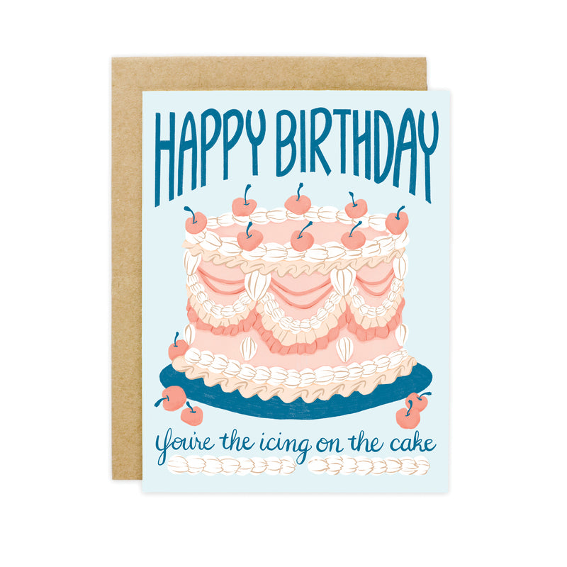 Icing on the Cake Birthday Card