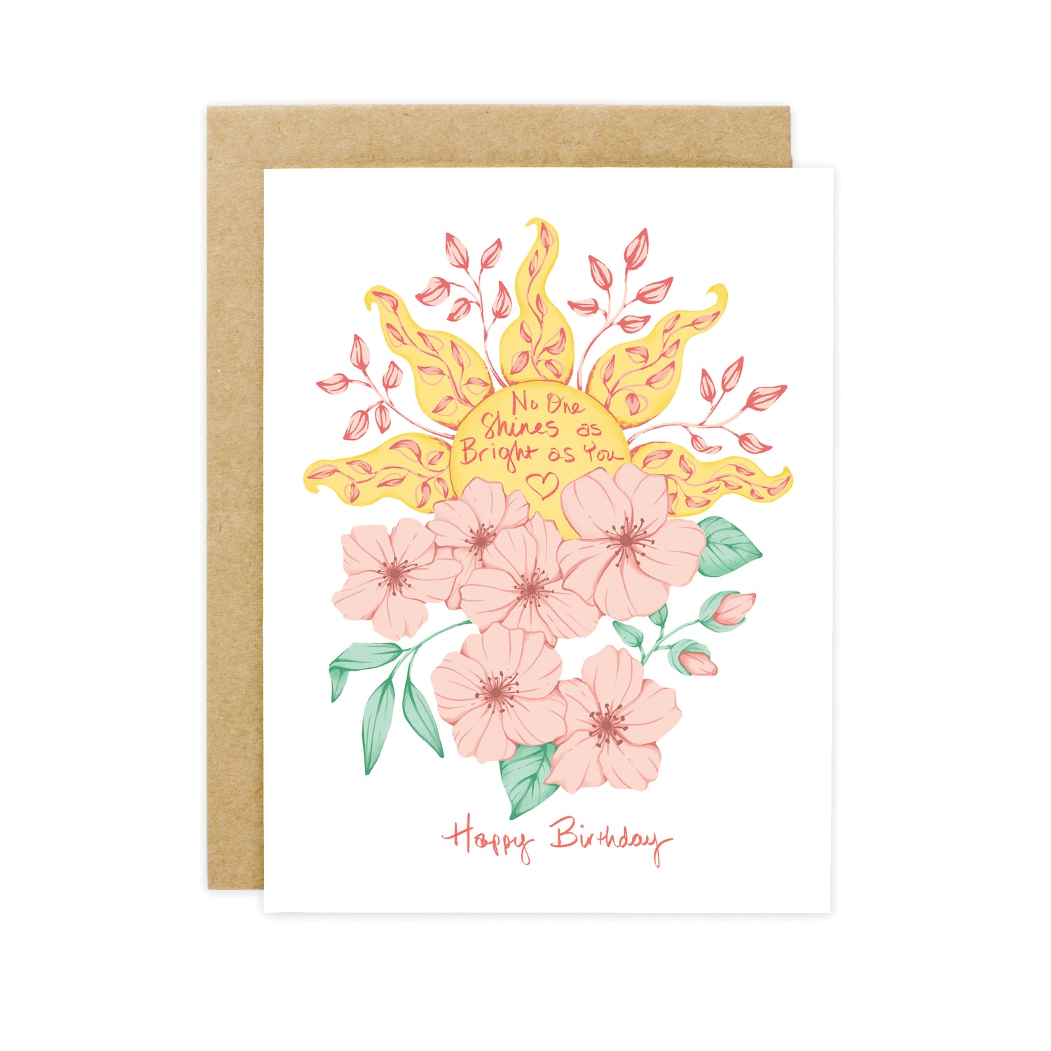 No one Shines Like You Birthday Card