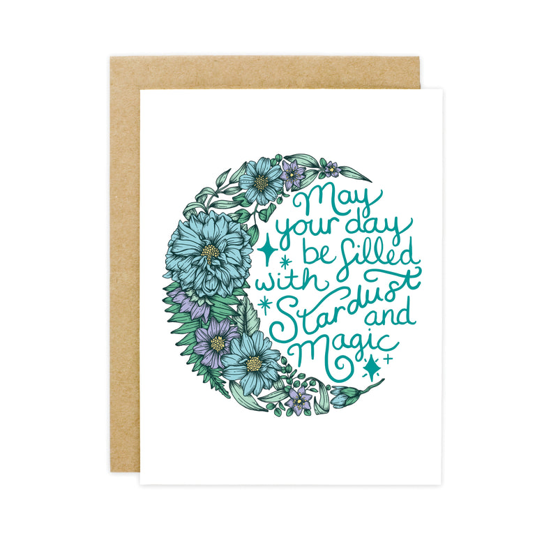 Stardust and Magic Birthday or Friendship Card