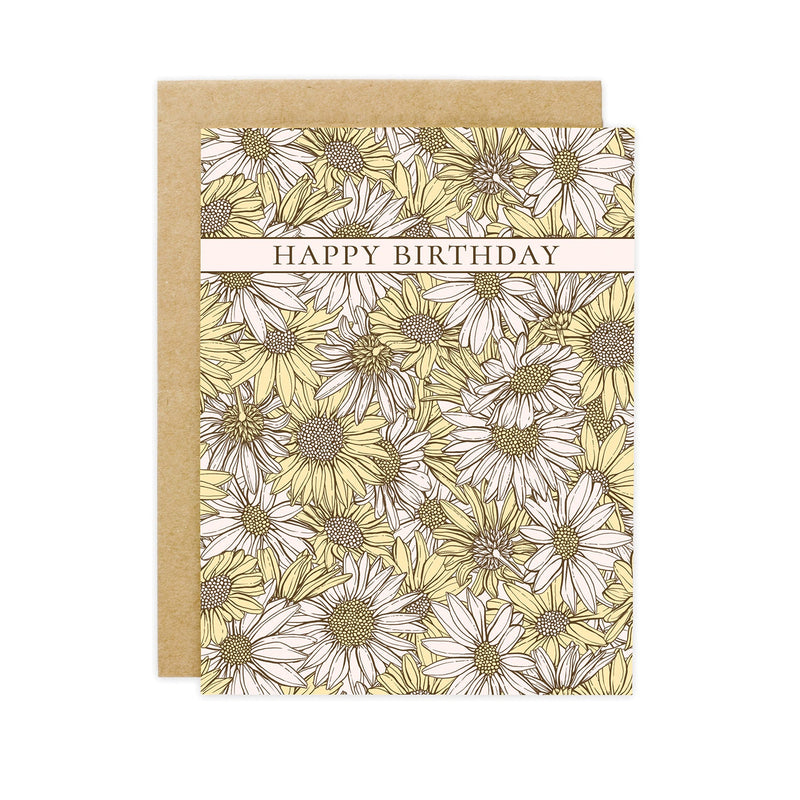 Daisy Smash Birthday Card