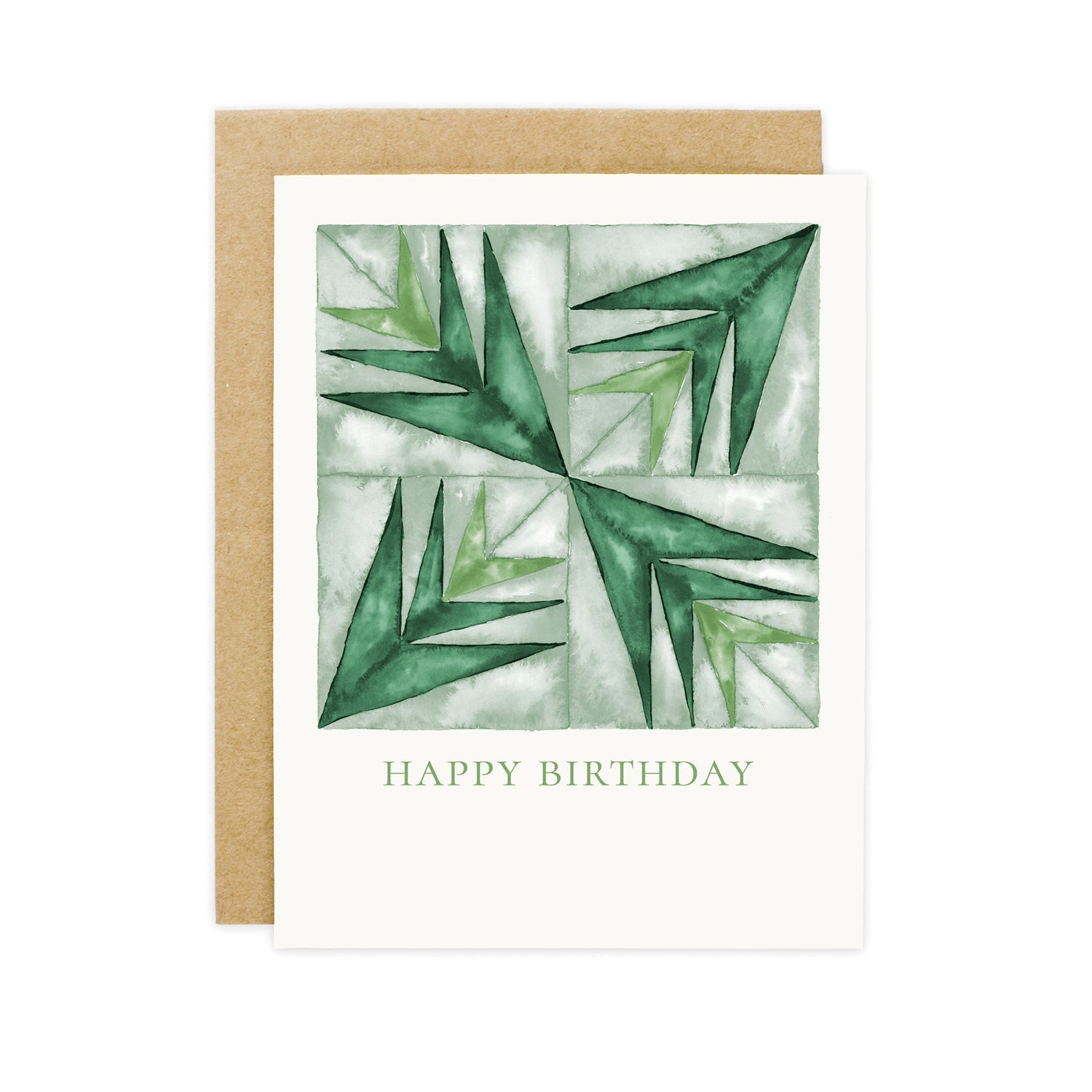 Hosanna Quilt Block Birthday Card