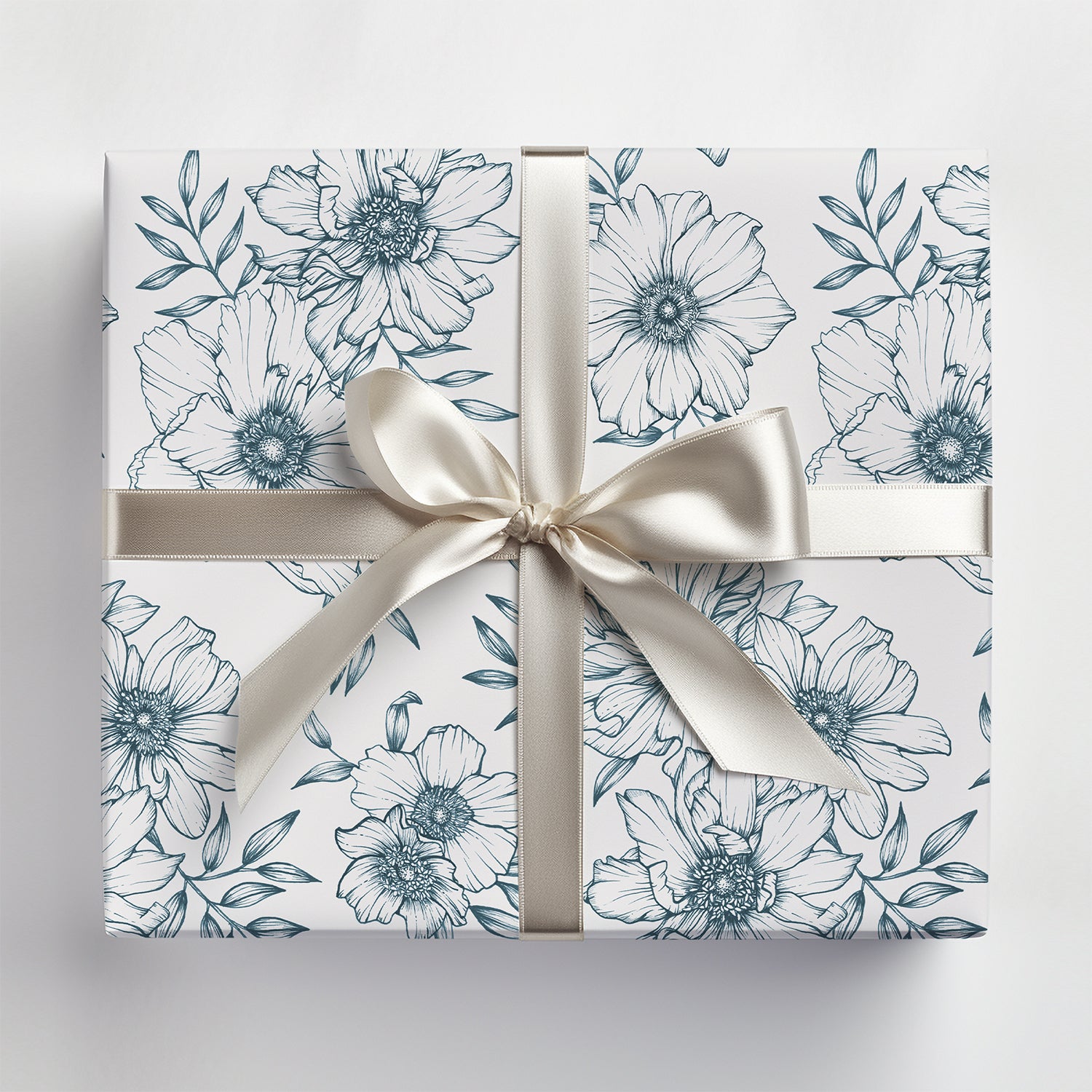 Anemone Toile Gift Wrap