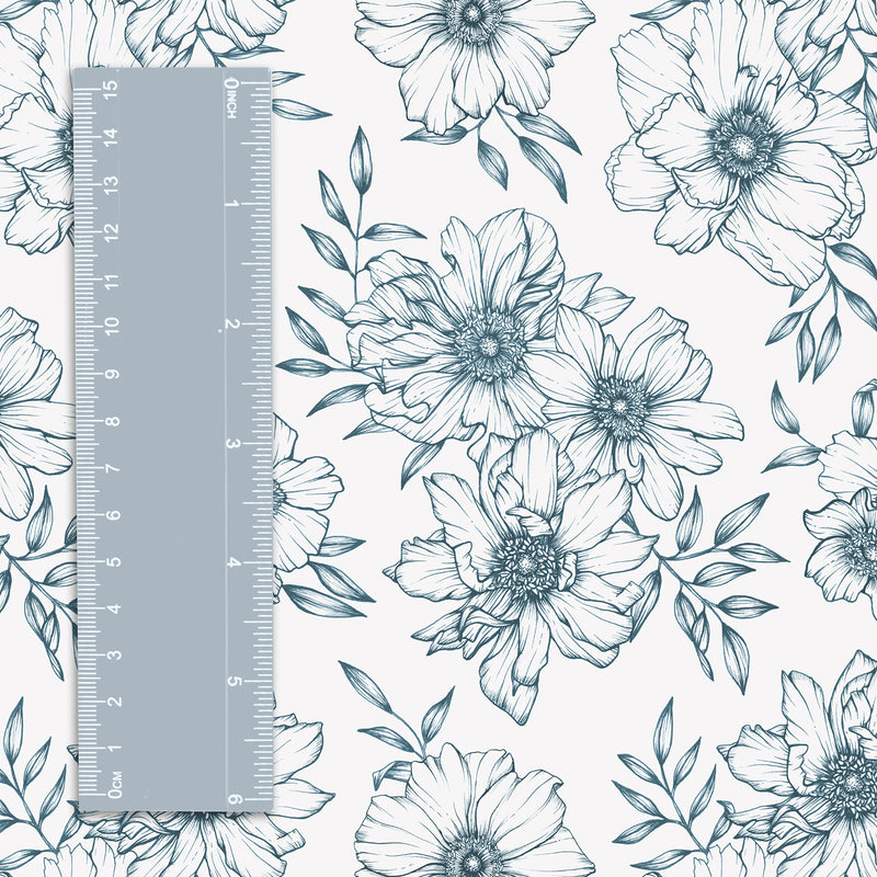 Anemone Toile Gift Wrap