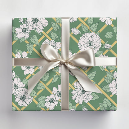 Climbing Rose Gift Wrap