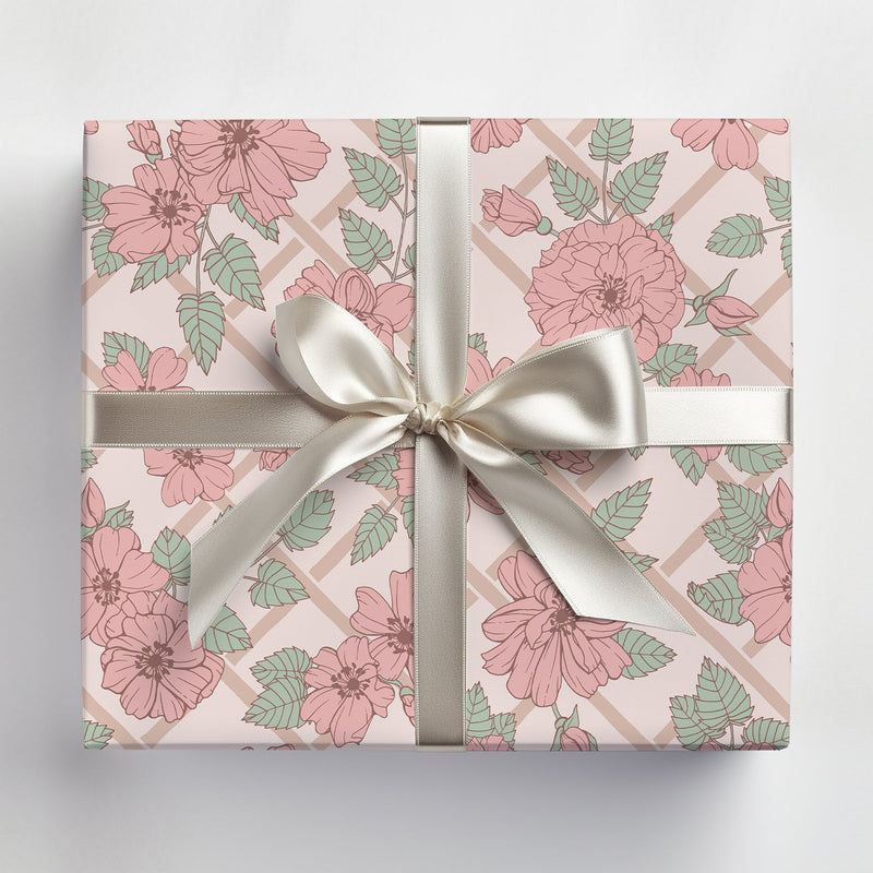 Climbing Rose Gift Wrap