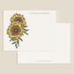 Sunflowers Personalized Notecard