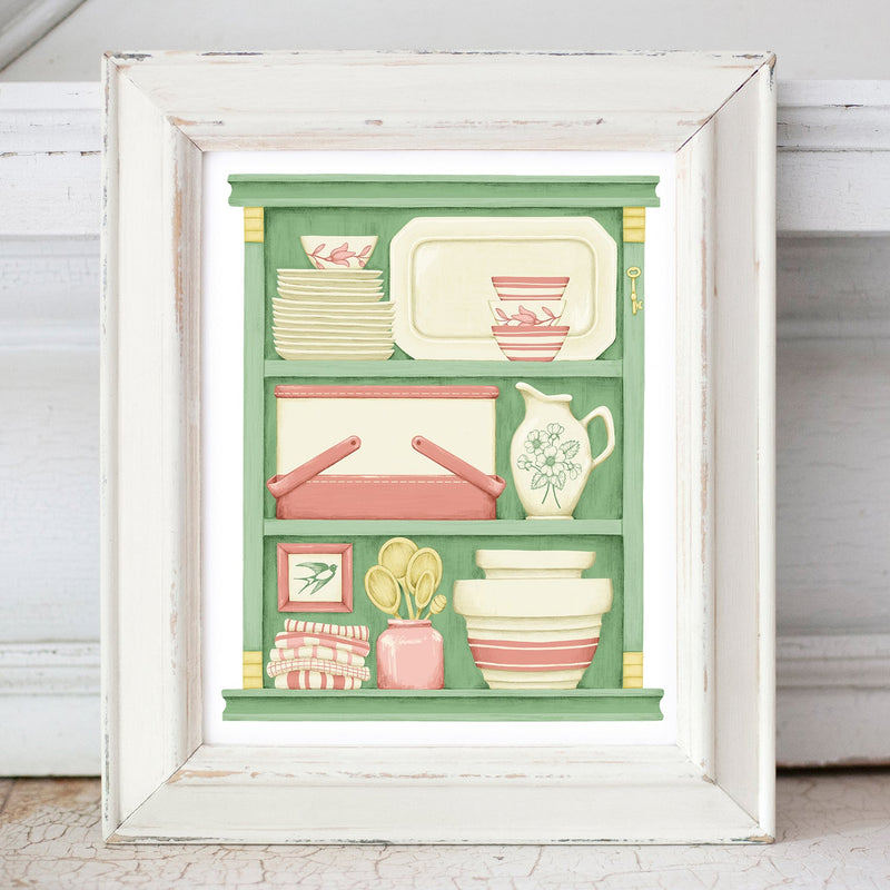 Spring Pantry Signed Print