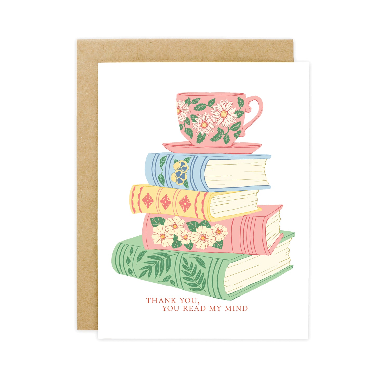 You Read My Mind Thank You Card