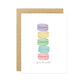 You're the Sweetest Macarons Thank You Card