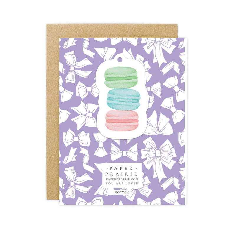 You're the Sweetest Macarons Thank You Card