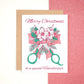 Hairdresser Christmas Card Countryside Christmas