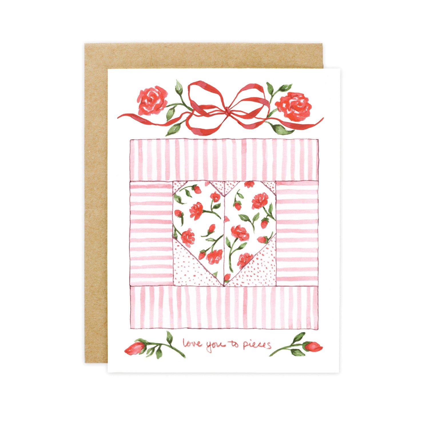 Love You to Pieces Love & Friendship Card